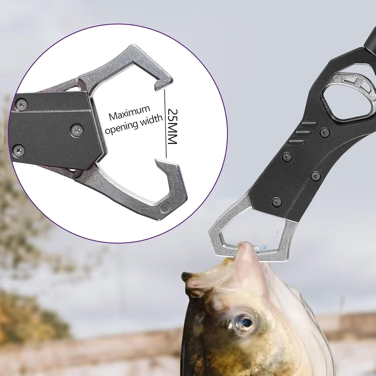 Special Price Heavy-Duty Fish Gripper with Scale