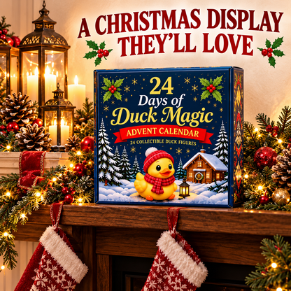 24-Day 3D Duck Magic Christmas Advent Calendar