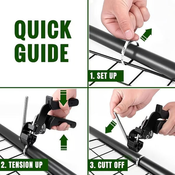 304 Stainless Steel Zip Tie Kit | 4X Stronger Than Plastic