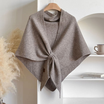 Women's Solid-Color Cashmere Scarf- Your Everyday Touch of Elegance