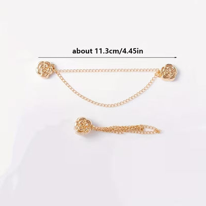2026 Magnetic Chain Buckle for Pants Hem Fixing, Anti-Dragging, Clothing Shortening, and Decorative Hem Clips