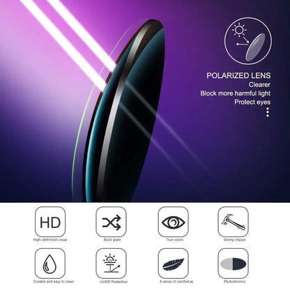 HD Polarized Photochromic Sunglasses