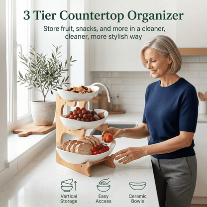 3 Tier Countertop Organizer