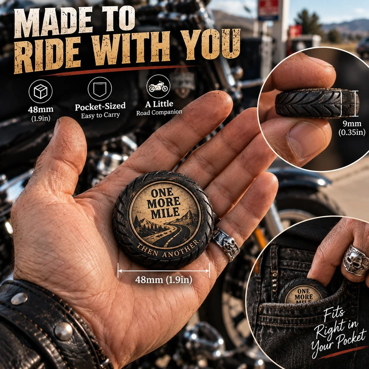 One More MileTM Pocket Hug for Riders