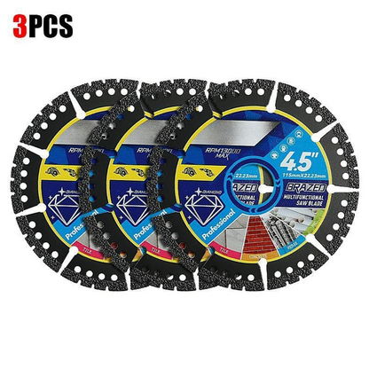 4.5" Multi-Material Diamond Blade - Zero Compromise, Max Durability