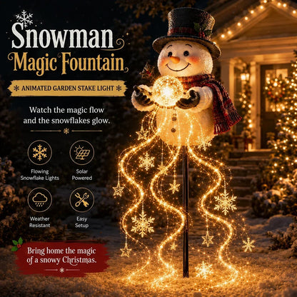2026 Santa s Flying Sleigh Gift Cascade Solar Christmas Garden Light