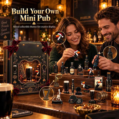 2026 Advent Calendar Limited Edition with 24 Miniature Collectibles Christmas Countdown Gift for Beer Lovers