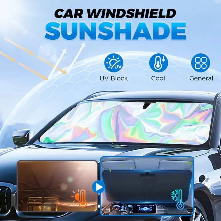 2026 Summer - 2026 Foldable Anti-UV Windshield Sunshade