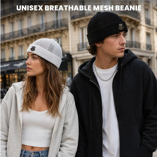 3-Pack Unisex Lightweight Mesh Beanies Breathable Summer Skull Caps
