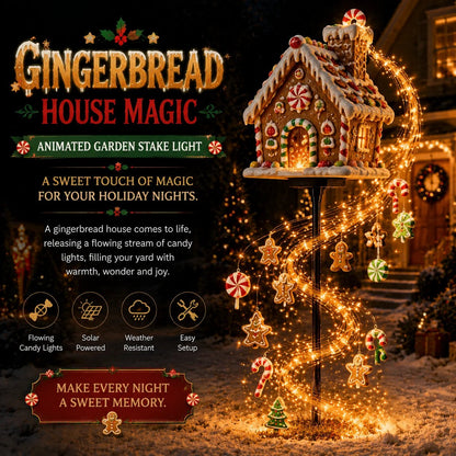 "Christmas Magic Garden" Collection Transform your garden into a winter wonderland with enchanting, flowing lights