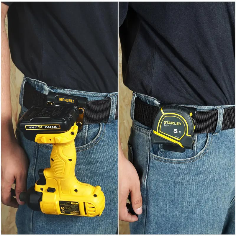 [ ]Drill Holder Belt Clip | Heavy-Duty & Hands-Free | Instant Tool Access for Pros