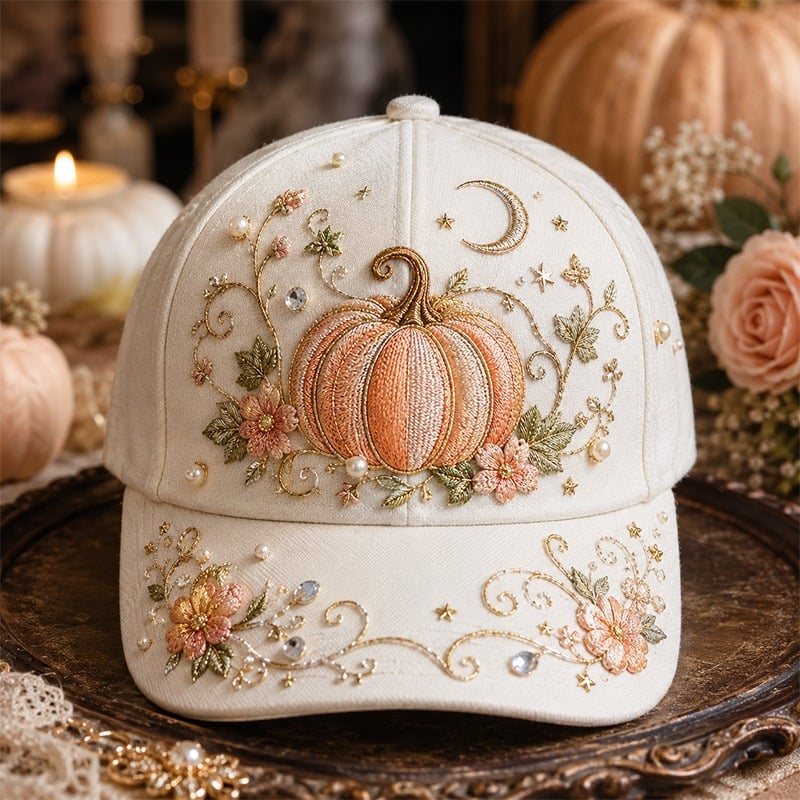 3D Halloween Embroidery Cap