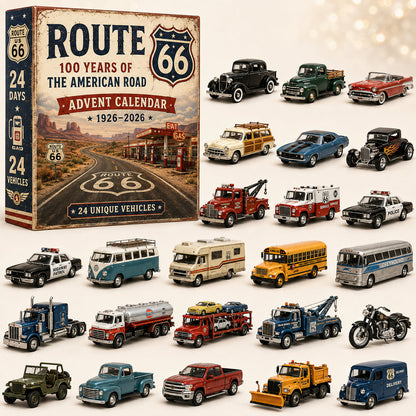 Route 66 Centennial Advent Calendar 24 Days of American Road Legends | 1926 2026 Collector s Edition