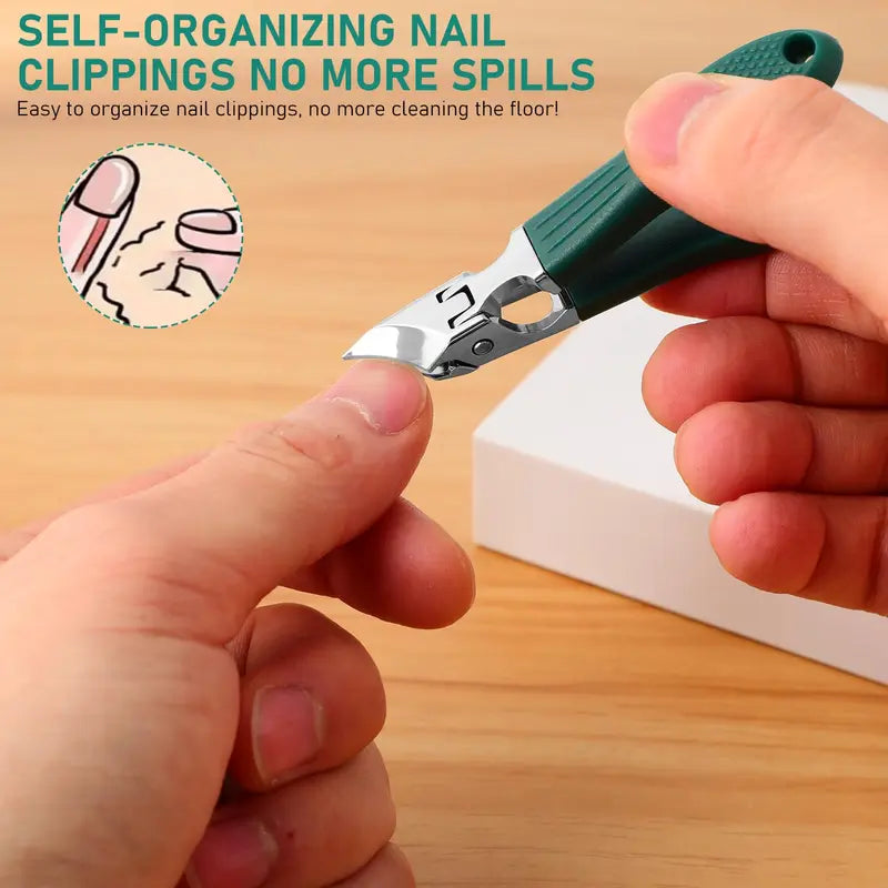 Eagle Beak Beveled Nail Clippers | Arthritis-Friendly & Thick Nail Relief
