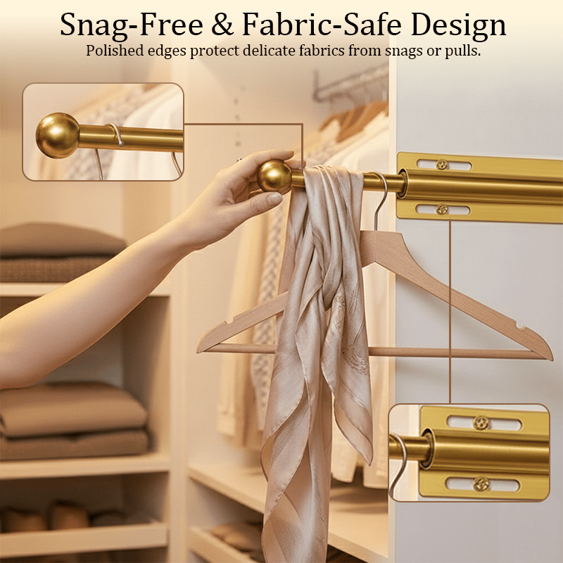 Valet Rod for Closet Pull Out