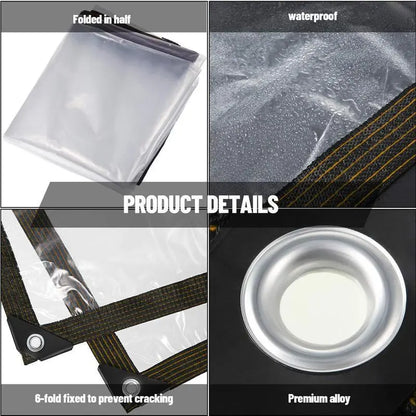 7 10FT Waterproof Clear Tarp
