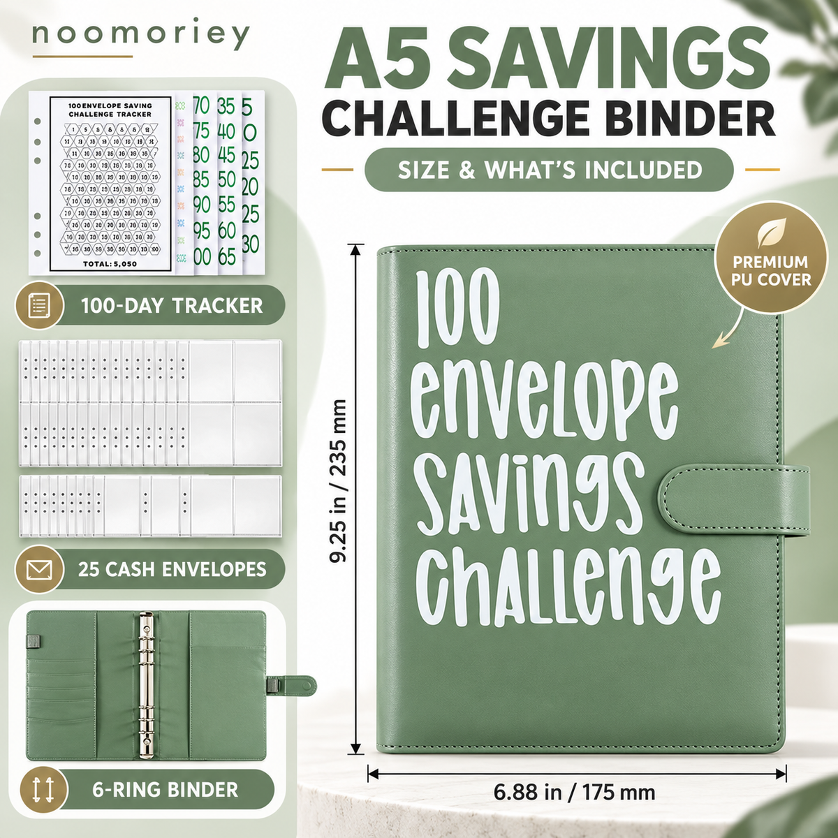 100 Envelope Saving Challenged Book