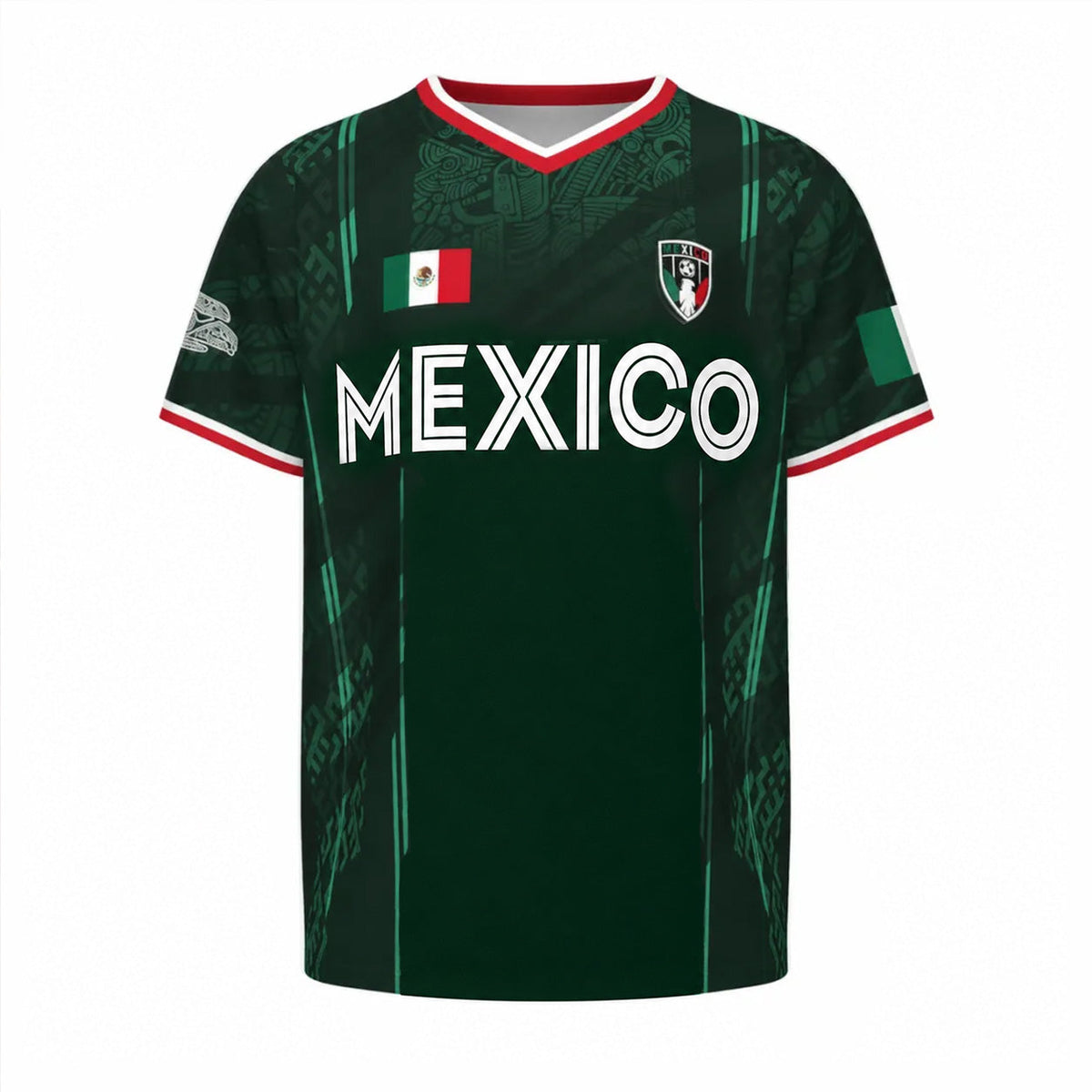 2026 Mexico Soccer Jersey Retro Chich n Itz Pyramid Football Shirt