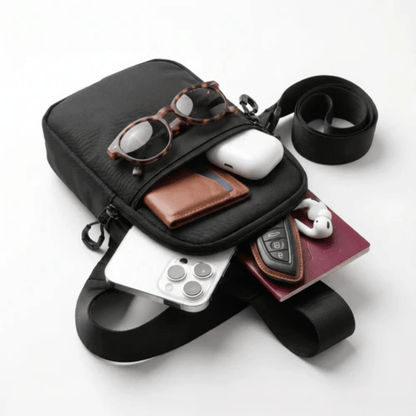Travel Sling Bag Discreet Secure Sling Pack Keeps Valuables Safe
