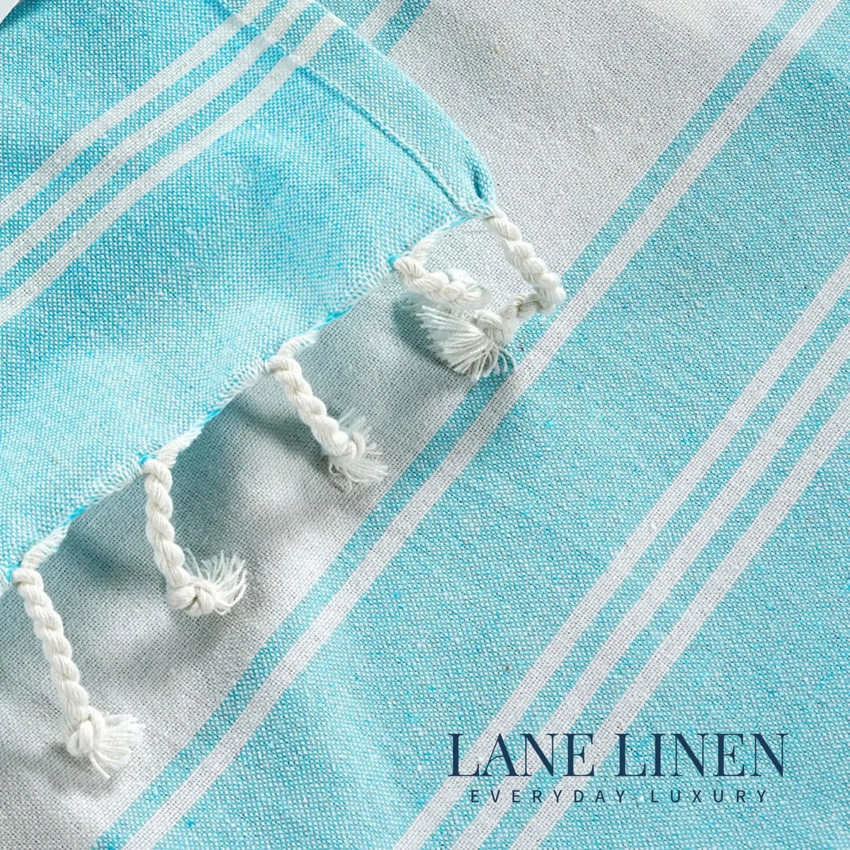 Summer Lightweight XL Flat-Weave Beach Towel