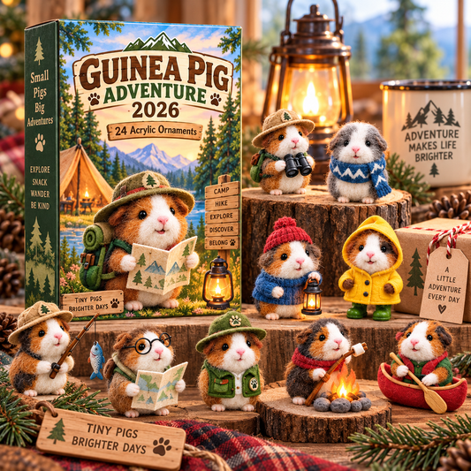 24 Days of Tiny Adventures Guinea Pig Christmas Collector Countdown 2026