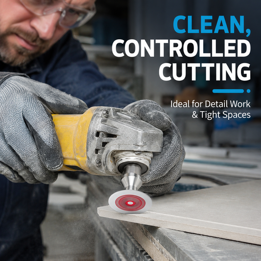 2-Inch Diamond Cutting Disc Precise Cuts. Wet &amp; Dry Use