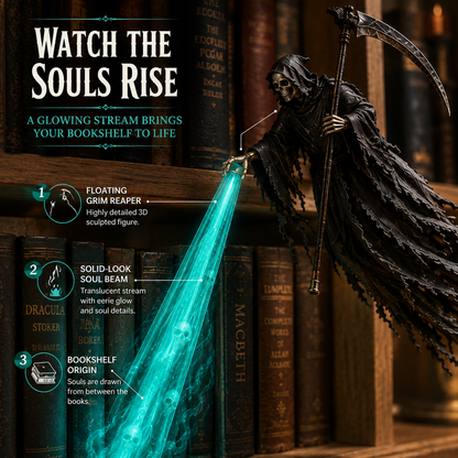 The Soul Collector Haunted Reaper Shelf Light