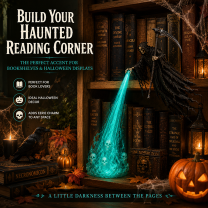 The Soul Collector Haunted Reaper Shelf Light