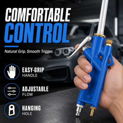 2-in-1 Air & Water Cleaning Gun High-Pressure Dust Blower & Engine Cleaning Sprayer for Cars, Garages & Workshops