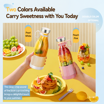 Portable Electric Juicer Cup for Smoothies and Fresh Juice