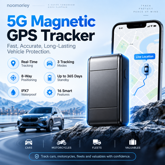 5G GPS Car Tracker Real-Time Location, Anti-Theft Security System