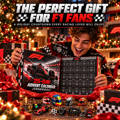 Race Day 25-Day Advent Calendar Motorsport Collectible Christmas Gift