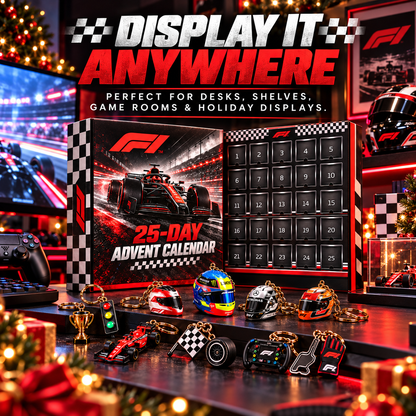 Race Day 25-Day Advent Calendar Motorsport Collectible Christmas Gift