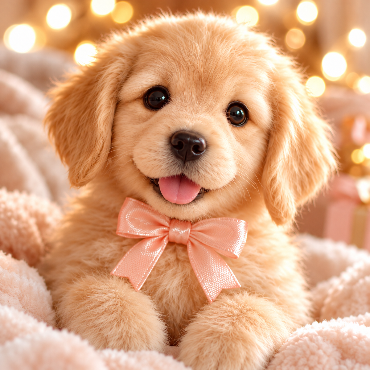 Realistic Robotic Golden Retriever Puppy The Cutest Christmas Surprise