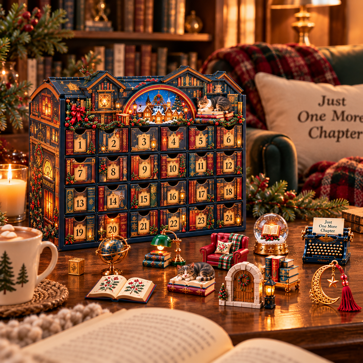 24 Nights of Bookish Joy A Cozy Countdown for Reader