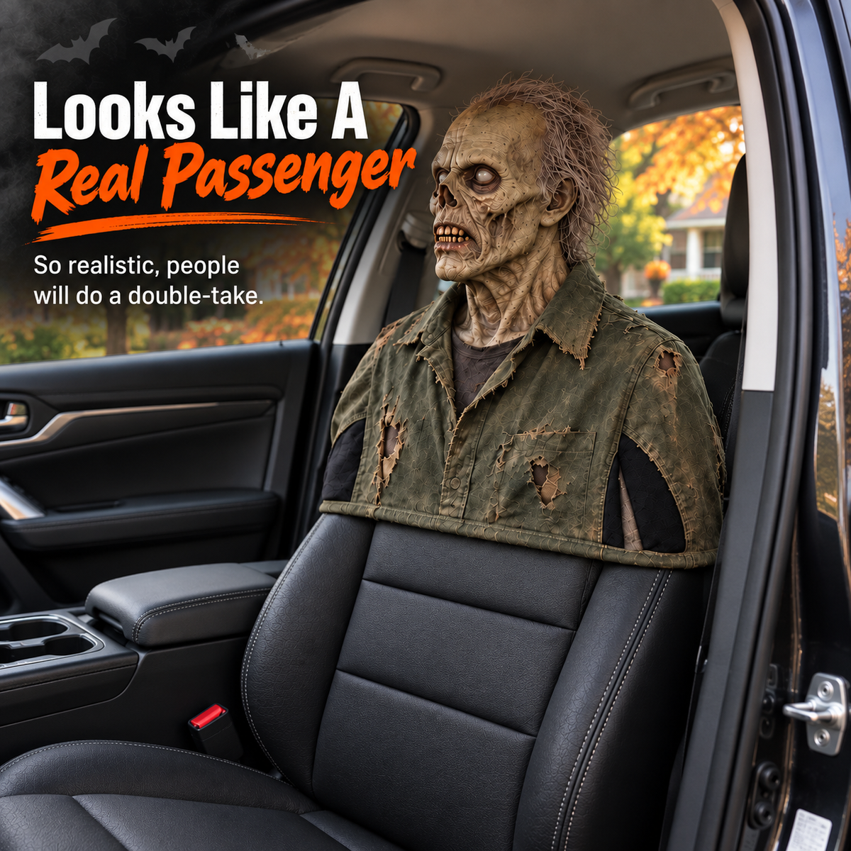Rotating Head Halloween Prank Decoration