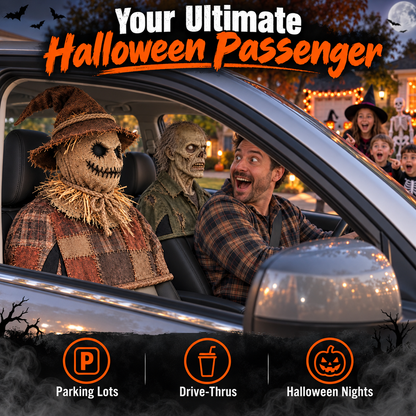 Rotating Head Halloween Prank Decoration