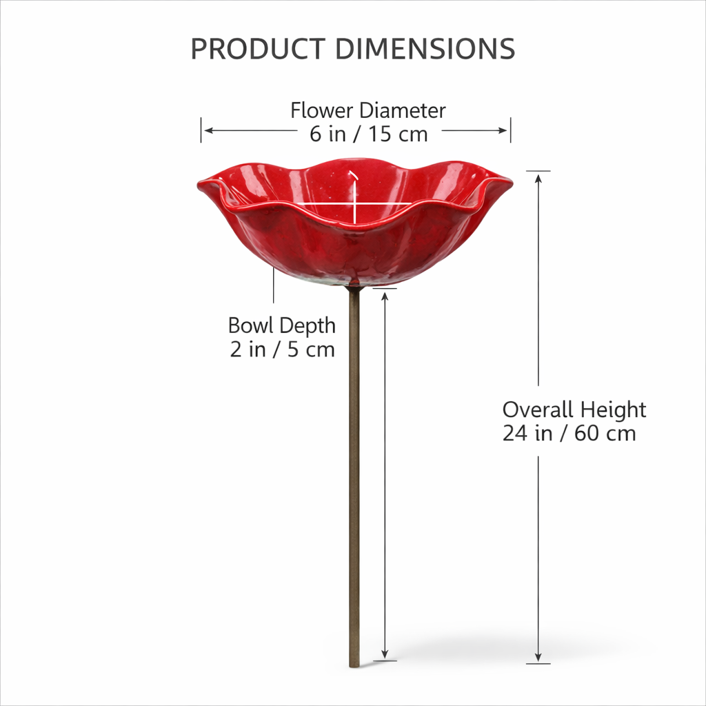 2026 Mother's Day Gifts Handmade Metal Flower Garden Stake