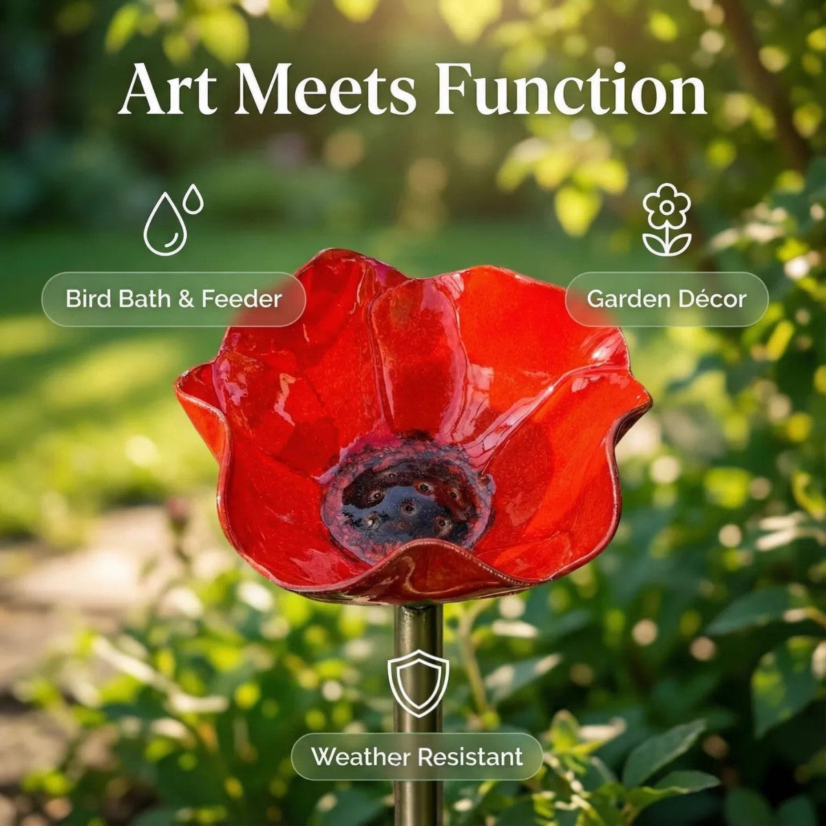 2026 Mother's Day Gifts Handmade Metal Flower Garden Stake