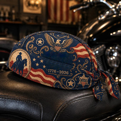 America 250 Cycling Pirate Hat / Biker Headwrap