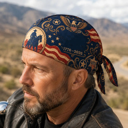 America 250 Cycling Pirate Hat / Biker Headwrap