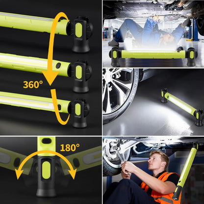 Under Hood Light Bar 3000LM Magnetic LED, 5200mAh Cordless