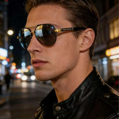 2 Pack Polarized Aviator Sunglasses Unisex
