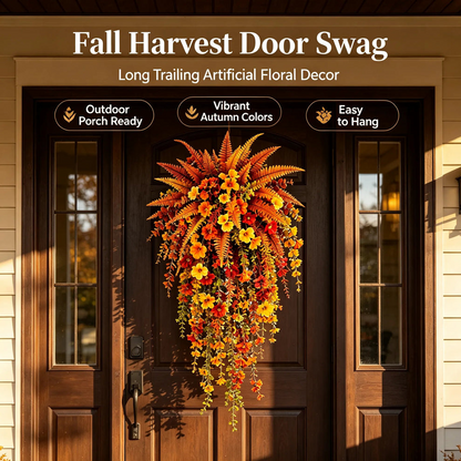 On Only Artificial Fern for Autumn Outdoor Decor Autumn Porch & Door Decoration