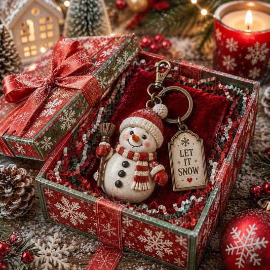 2026 Christmas Character Keychain Gift Box
