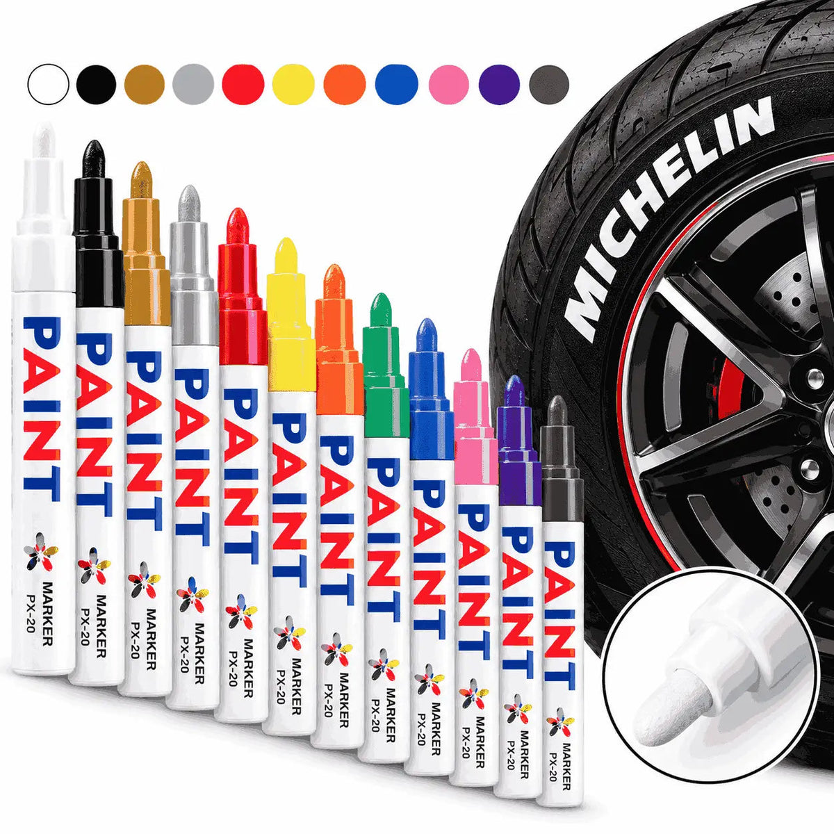 Wheel Armor Multi-Surface Automotive Custom Marker