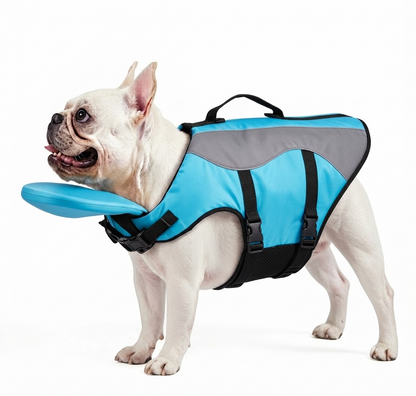 Premium Dog Life Jacket Maximum Buoyancy, High-Vis Reflective Trim & Top Rescue Grab Handle (XS XL)