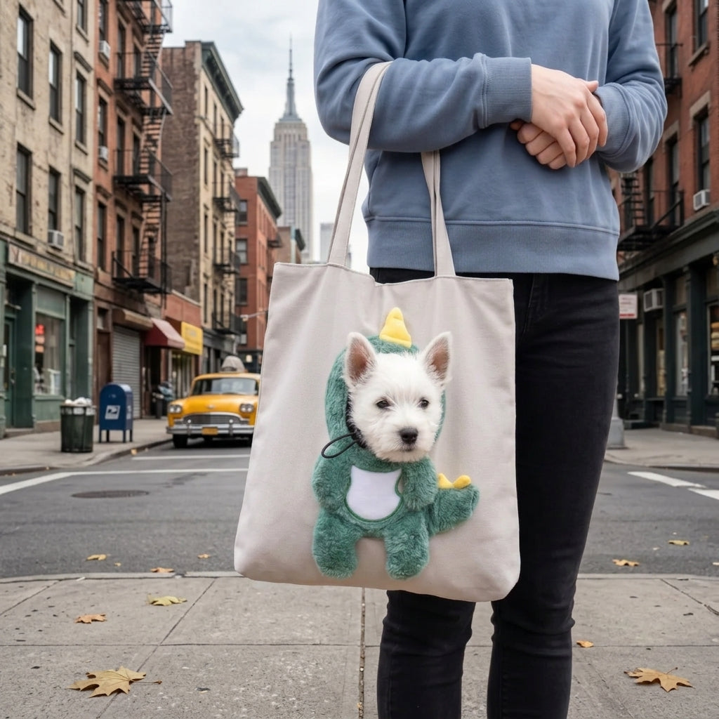 Portable Pet Carrier Tote Bag Comfortable Travel Bag for Dogs & Cats