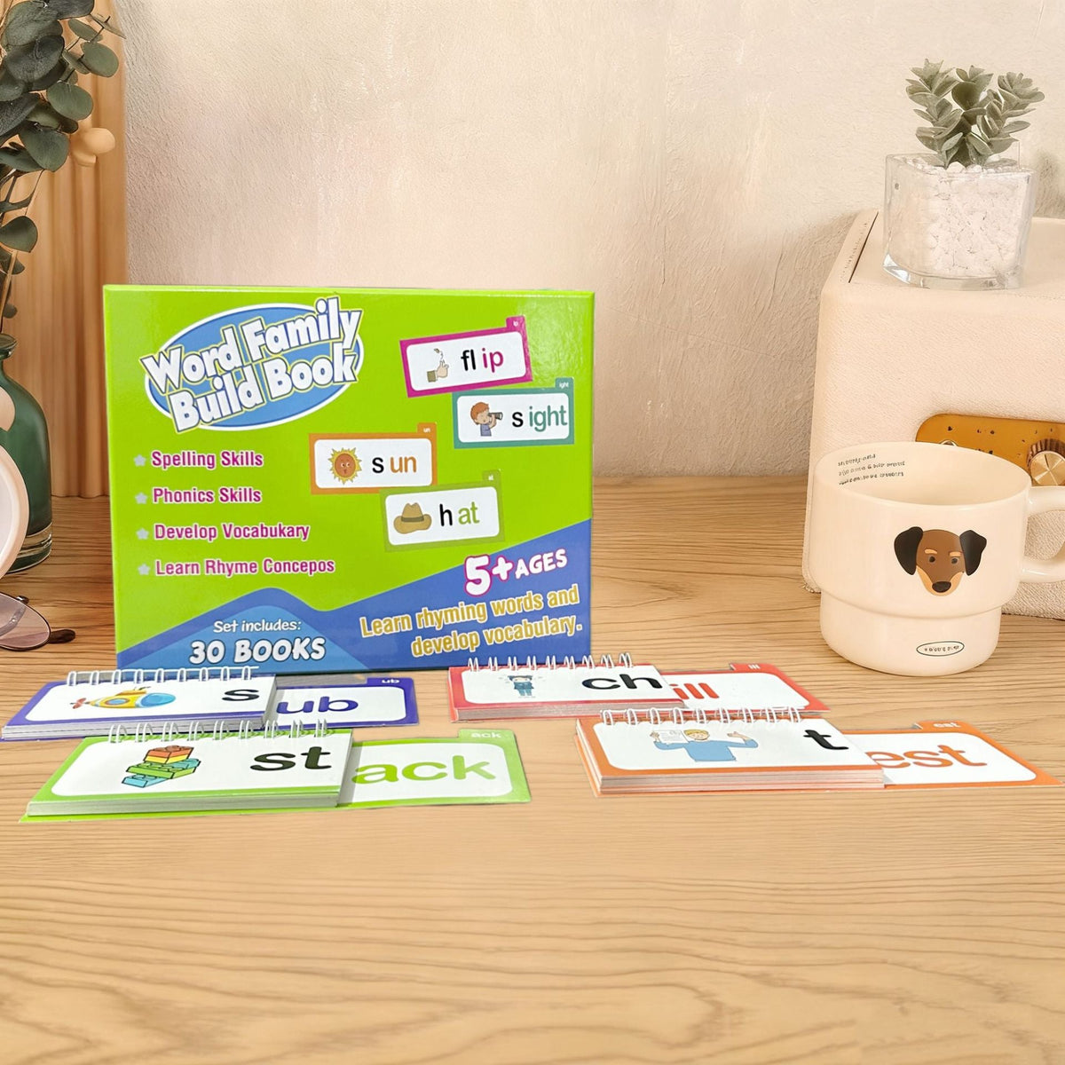 30 Read and Rhyme Flip Books