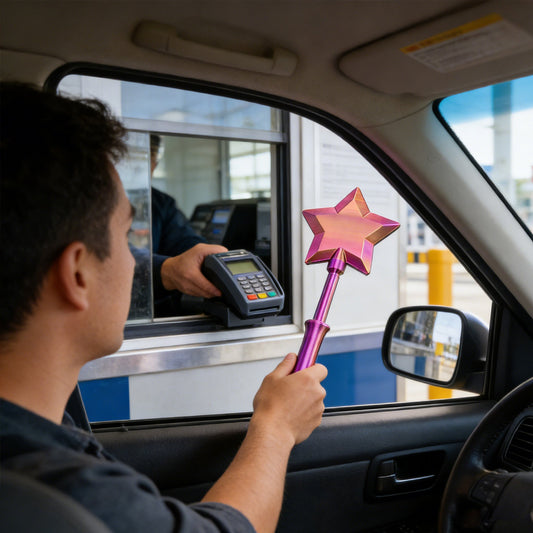 "Fairy Wand Credit Card Holder"
